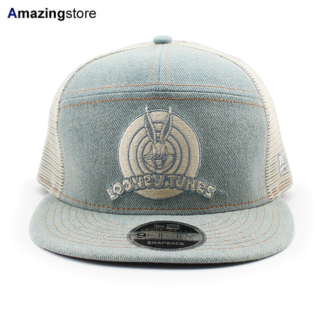 ニューエラ 9FIFTY スナップバック ルニーテューンズ SPLIT PANEL SNAPBACK CAP DENIM