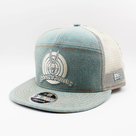 ニューエラ 9FIFTY スナップバック ルニーテューンズ SPLIT PANEL SNAPBACK CAP DENIM