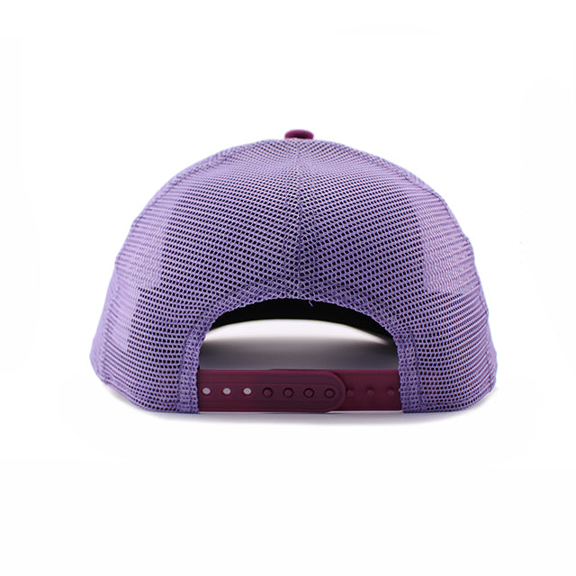 ニューエラ キャップ 9FORTY M-CROWN DCコミックス ジョーカー JOKER A-FRAME MESH SNAPBACK CAP PURPLE