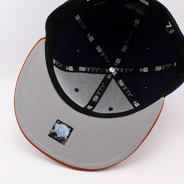 ニューエラ キャップ 59FIFTY モンゴメリー ビスケッツ MiLB ON-FIELD AUTHENTIC FITTED CAP NAVY