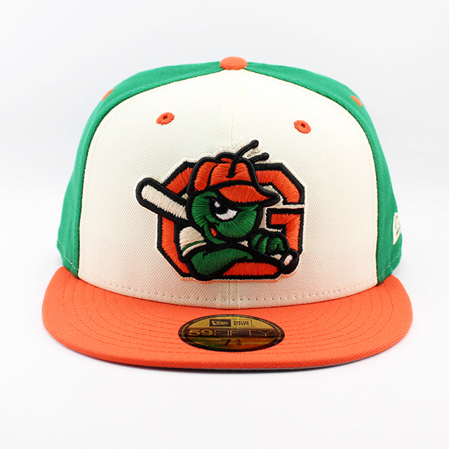 ニューエラ キャップ 59FIFTY グリーンズボロ グラスホッパーズ MiLB ON-FIELD AUTHENTIC ALT3 FITTED CAP