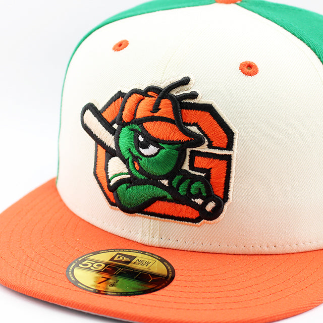 ニューエラ キャップ 59FIFTY グリーンズボロ グラスホッパーズ MiLB ON-FIELD AUTHENTIC ALT3 FITTED CAP