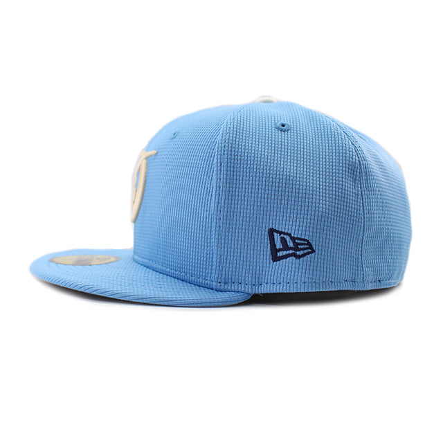 シティコネクト ニューエラ キャップ 59FIFTY ロサンゼルス ドジャース 2025 MLB CITY CONNECT BATTING PRACTICE BP FITTED CAP BLUE