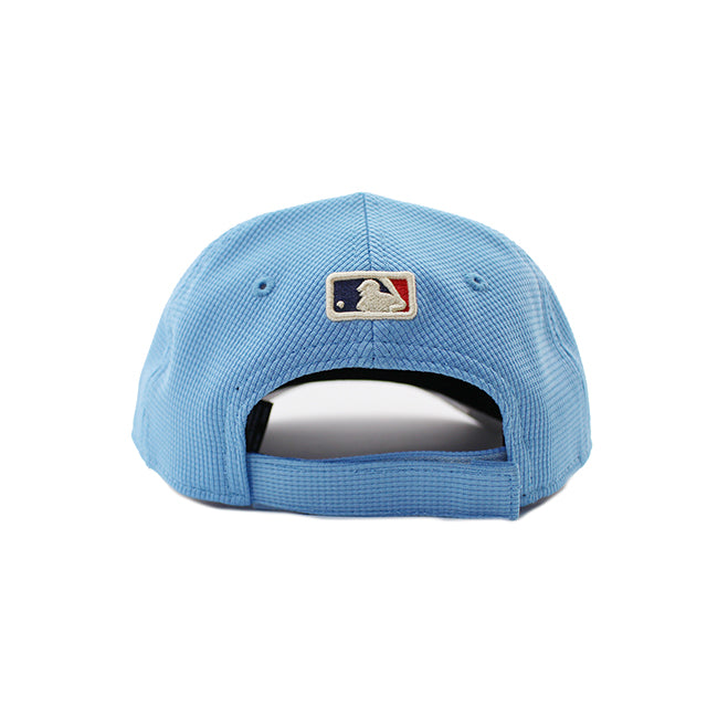 子供用 シティコネクト ニューエラ 9FORTY M-CROWN スナップバック ロサンゼルス ドジャース TODDER 2025 MLB CITY CONNECT BATTING PRACTICE BP SNAPBACK CAP BLUE