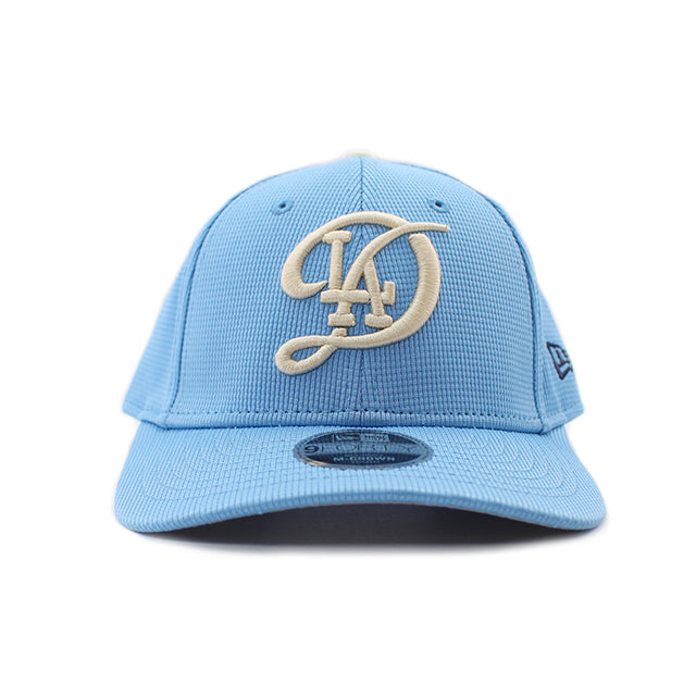 子供用 シティコネクト ニューエラ 9FORTY M-CROWN スナップバック ロサンゼルス ドジャース YOUTH 2025 MLB CITY CONNECT BATTING PRACTICE BP SNAPBACK CAP BLUE