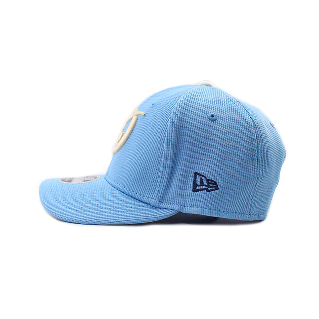子供用 シティコネクト ニューエラ 9FORTY M-CROWN スナップバック ロサンゼルス ドジャース YOUTH 2025 MLB CITY CONNECT BATTING PRACTICE BP SNAPBACK CAP BLUE