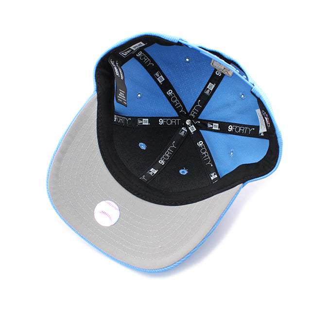 子供用 シティコネクト ニューエラ 9FORTY M-CROWN スナップバック ロサンゼルス ドジャース YOUTH 2025 MLB CITY CONNECT BATTING PRACTICE BP SNAPBACK CAP BLUE