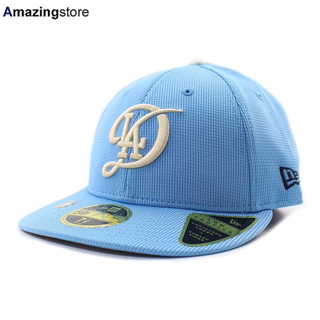 シティコネクト ニューエラ キャップ LP 59FIFTY ロサンゼルス ドジャース 2025 MLB CITY CONNECT BATTING PRACTICE BP LC LOW CROWN FITTED CAP BLUE