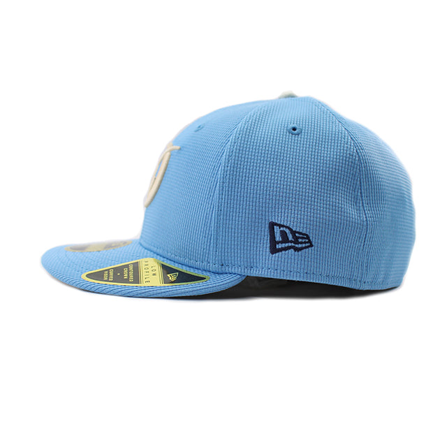 シティコネクト ニューエラ キャップ LP 59FIFTY ロサンゼルス ドジャース 2025 MLB CITY CONNECT BATTING PRACTICE BP LC LOW CROWN FITTED CAP BLUE
