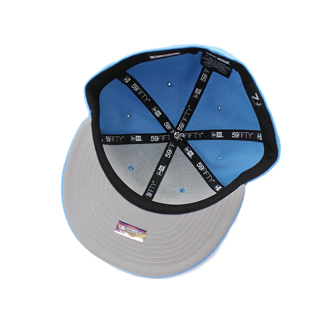 子供用 シティコネクト ニューエラ キャップ 59FIFTY ロサンゼルス ドジャース YOUTH 2025 MLB CITY CONNECT BATTING PRACTICE BP FITTED CAP BLUE