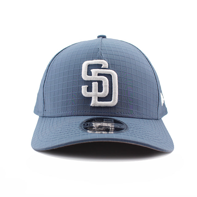 ニューエラ 9FORTY M-CROWN スナップバック サンディエゴ パドレス MLB RIPSTOP SOFT SNAPBACK CAP BLUE