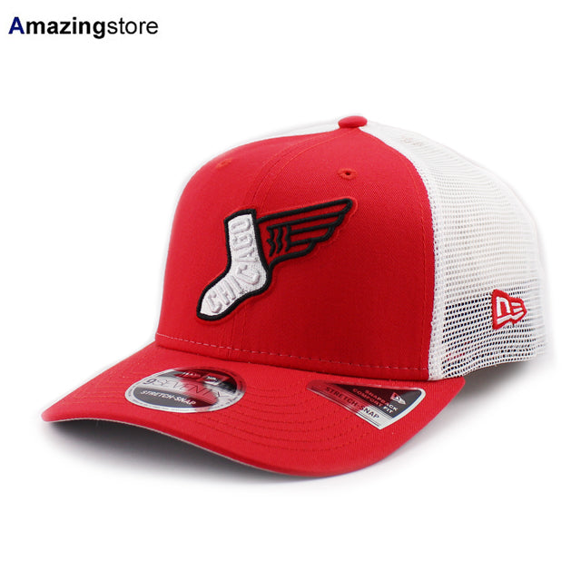 シティコネクト ニューエラ キャップ 9SEVENTY シカゴ ホワイトソックス MLB CITY CONNECT MESH STRETCH SNAPBACK CAP RED