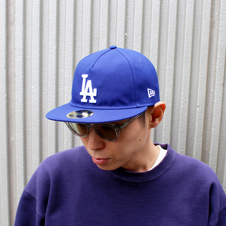 ニューエラ キャップ RC59FIFTY ロサンゼルス ドジャース MLB RETRO CROWN A-FRAME EASY FITTED CAP BLUE