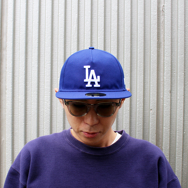 ニューエラ キャップ RC59FIFTY ロサンゼルス ドジャース MLB RETRO CROWN A-FRAME EASY FITTED CAP BLUE