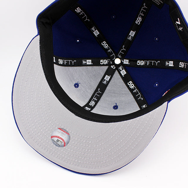 ニューエラ キャップ 59FIFTY ロサンゼルス ドジャース MLB DECEPTOR FITTED CAP ROYAL BLUE