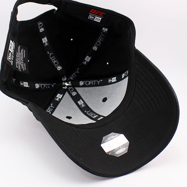 ニューエラ キャップ 9FORTY ストラップバック UFC STILL CHAMP STRAPBACK CAP BLACK