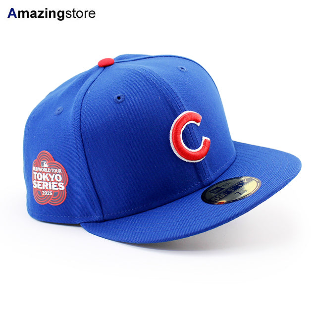 2025 東京シリーズモデル 海外取寄 ニューエラ キャップ 59FIFTY シカゴ カブス MLB TOKYO SERIES ON-FIELD FITTED CAP BLUE