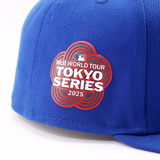 2025 東京シリーズモデル 海外取寄 ニューエラ キャップ 59FIFTY シカゴ カブス MLB TOKYO SERIES ON-FIELD FITTED CAP BLUE