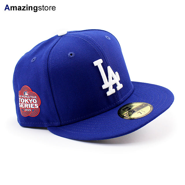 即日発送 2025 東京シリーズモデル ニューエラ キャップ 59FIFTY ロサンゼルス ドジャース MLB TOKYO SERIES ON-FIELD FITTED CAP ROYAL BLUE
