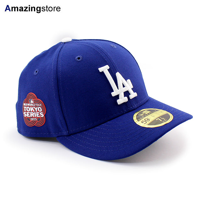 2025 東京シリーズモデル 海外取寄 ニューエラ キャップ LP59FIFTY ロサンゼルス ドジャース MLB TOKYO SERIES ON-FIELD LOW CROWN FITTED CAP ROYAL BLUE