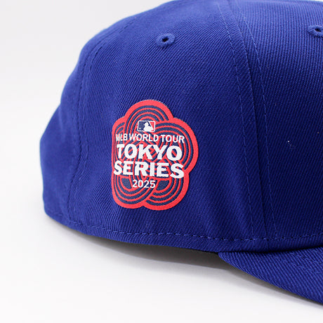 2025 東京シリーズモデル 海外取寄 ニューエラ 9FORTY M-CROWN ロサンゼルス ドジャース MLB TOKYO SERIES SNAPBACK CAP ROYAL BLUE