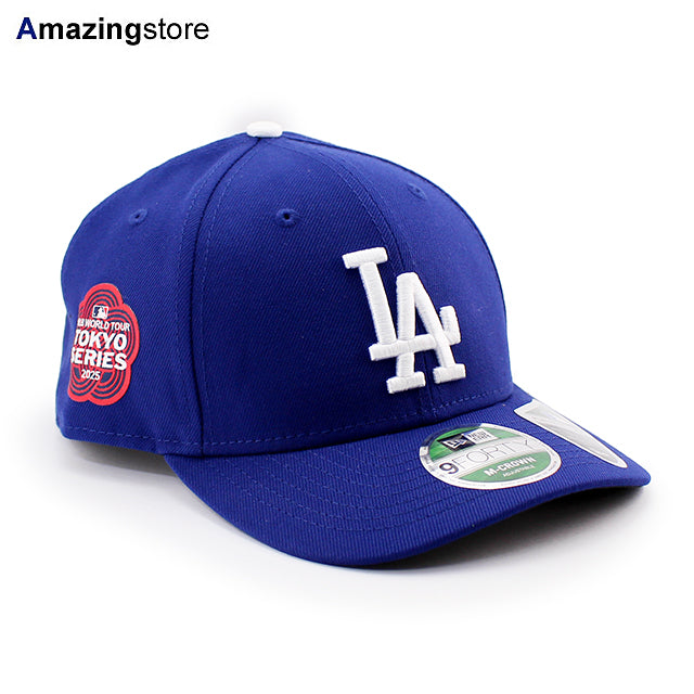 2025 東京シリーズモデル 海外取寄 ニューエラ 9FORTY M-CROWN ロサンゼルス ドジャース MLB TOKYO SERIES SNAPBACK CAP ROYAL BLUE
