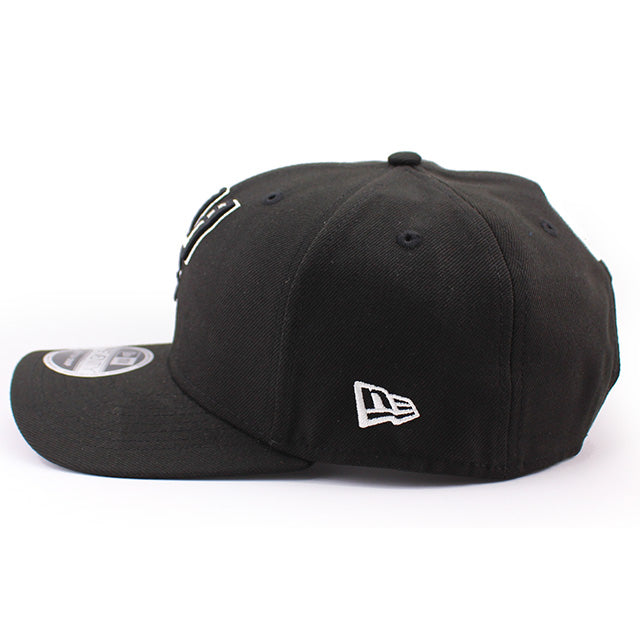 ニューエラ キャップ 9SEVENTY ストレッチ スナップバック サンアントニオ スパーズ NBA STRETCH SNAPBACK CAP BLACK