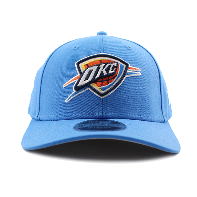 ニューエラ 9FORTY M-CROWN スナップバック オクラホマシティ サンダー NBA SNAPBACK CAP BLUE