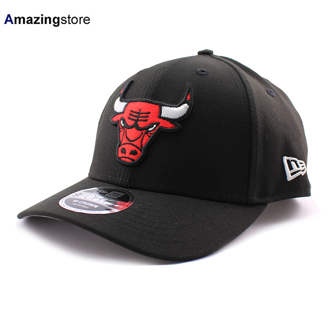 ニューエラ 9FORTY M-CROWN スナップバック シカゴ ブルズ NBA SNAPBACK CAP BLACK