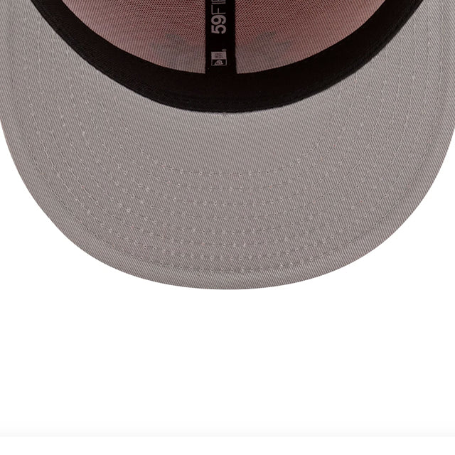 ニューエラ キャップ 59FIFTY アナハイム ダックス NHL TEAM BASIC FITTED CAP ORANGE