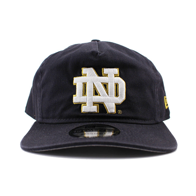 ニューエラ キャップ 19TWENTY ノートルダム ファイティング アイリッシュ NCAA ADJUSTABLE CAP NAVY
