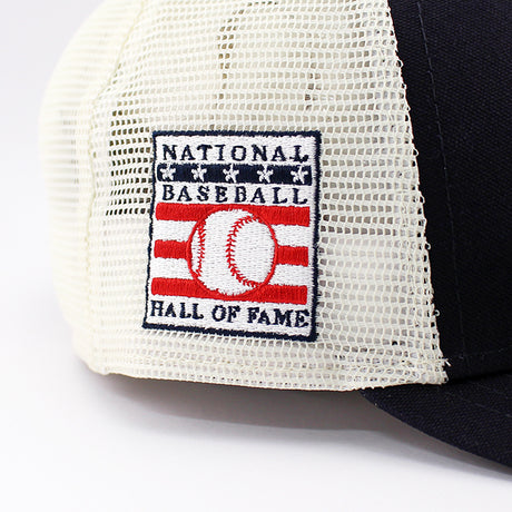 イチロー選手 HALL OF FAMEモデル ニューエラ キャップ 9FORTY M-CROWN スナップバック シアトル マリナーズ ICHIRO SNAPBACK CAP NAVY