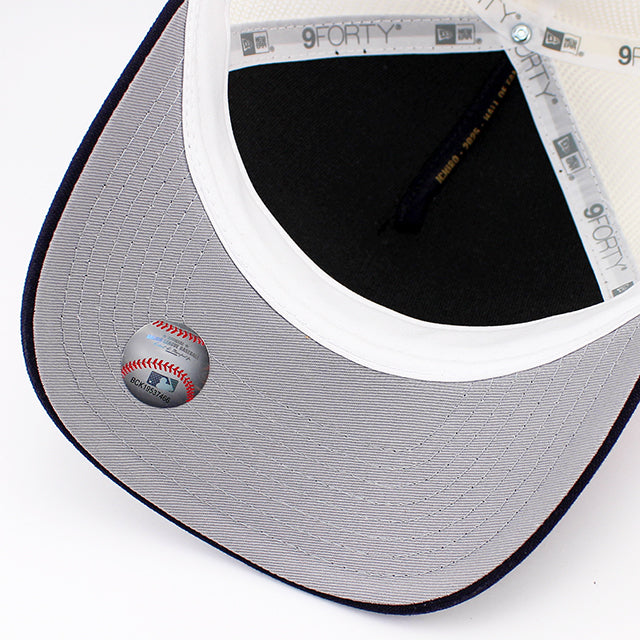 イチロー選手 HALL OF FAMEモデル ニューエラ キャップ 9FORTY M-CROWN スナップバック シアトル マリナーズ ICHIRO SNAPBACK CAP NAVY