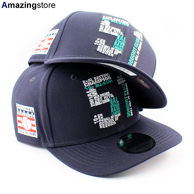 イチロー選手 HALL OF FAMEモデル ニューエラ キャップ 9SEVENTY スナップバック シアトル マリナーズ ICHIRO SNAPBACK CAP NAVY