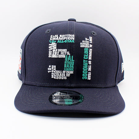 イチロー選手 HALL OF FAMEモデル ニューエラ キャップ 9SEVENTY スナップバック シアトル マリナーズ ICHIRO SNAPBACK CAP NAVY