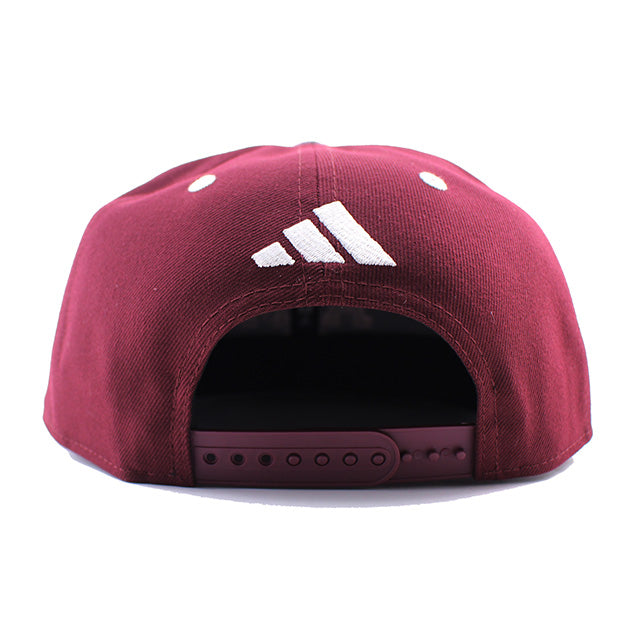 アディダスコラボ ニューエラ キャップ 9FIFTY テキサス A&M アギーズ NCAA SNAPBACK CAP MAROON