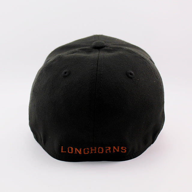 ニューエラ キャップ 39THIRTY テキサス ロングホーンズ NCAA TEAM CLASSIC FLEX FIT CAP BLACK