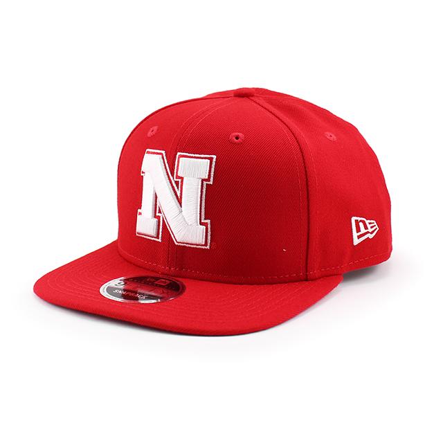 ニューエラ キャップ 9FIFTY ネブラスカ コーンハスカーズ NCAA ORIGINAL FIT SNAPBACK CAP RED