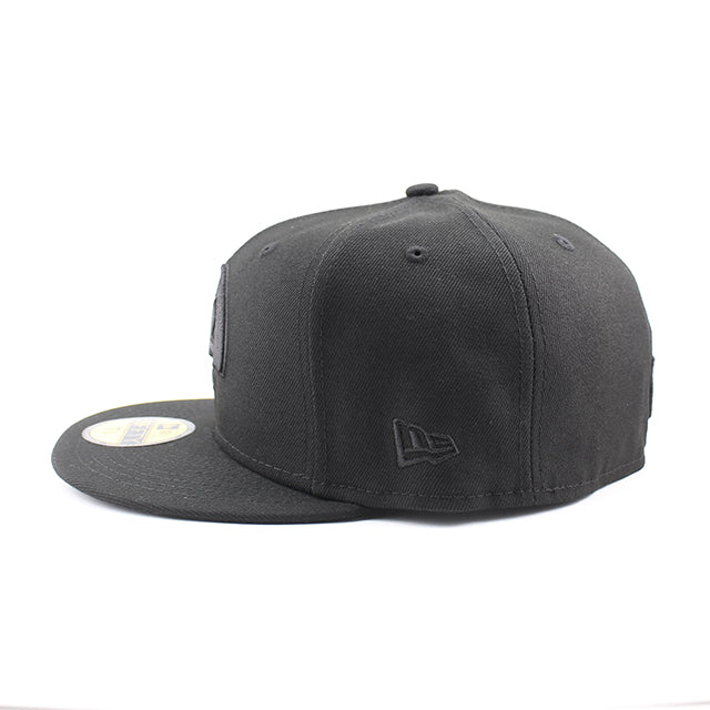 ニューエラ キャップ 59FIFTY ロサンゼルス ラムズ NFL TEAM BASIC FITTED CAP BLACKOUT