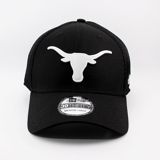 ニューエラ キャップ 39THIRTY テキサス ロングホーンズ NCAA NEO FLEX FIT CAP BLACK