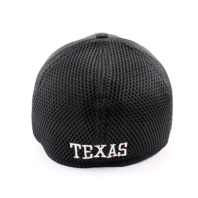 ニューエラ キャップ 39THIRTY テキサス ロングホーンズ NCAA NEO FLEX FIT CAP BLACK