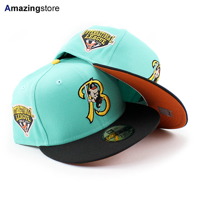 ニューエラ キャップ 59FIFTY バッファロー バイソンズ MiLB LEAGUE SIDE PATCH FITTED CAP MINT