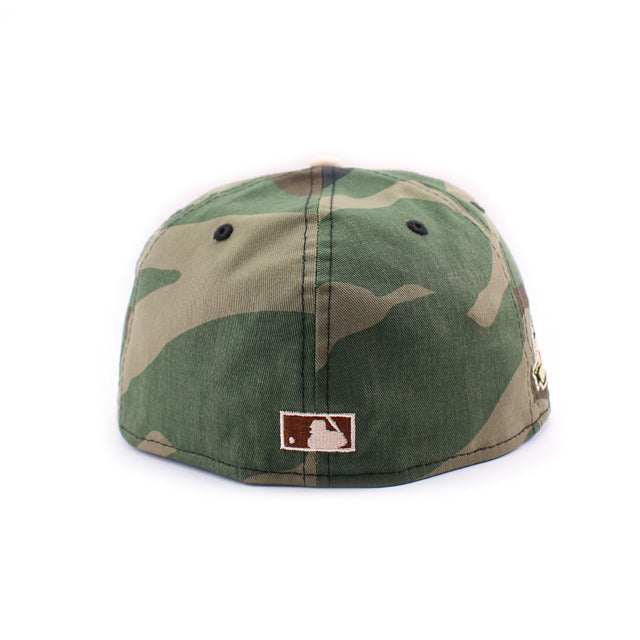 ニューエラ キャップ 59FIFTY シカゴ カブス MLB WRIGLEY FIELD PATCH FITTED CAP WOODLAND CAMO
