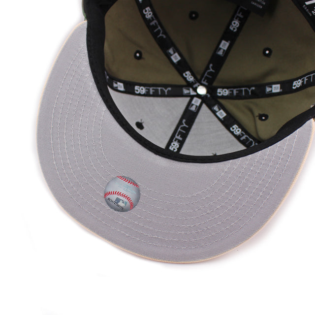 ニューエラ キャップ 59FIFTY シカゴ カブス MLB WRIGLEY FIELD PATCH FITTED CAP WOODLAND CAMO