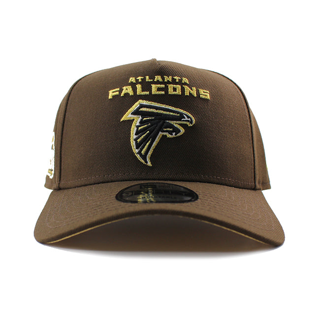 ニューエラ キャップ 9FORTY スナップバック アトランタ ファルコンズ NFL SUPER BOWL XXXIII A-FRAME SNAPBACK CAP BROWN