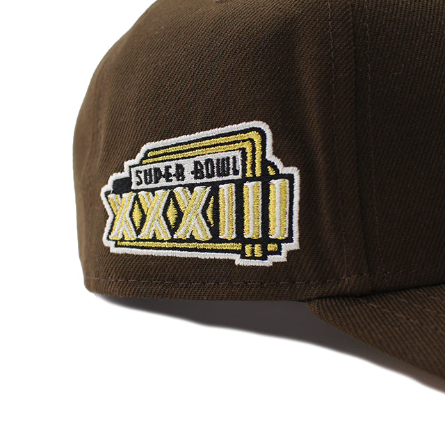 ニューエラ キャップ 9FORTY スナップバック アトランタ ファルコンズ NFL SUPER BOWL XXXIII A-FRAME SNAPBACK CAP BROWN