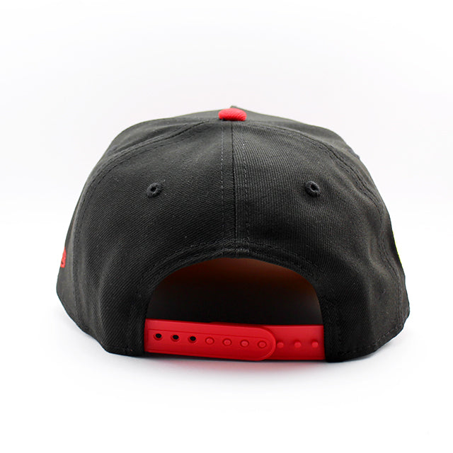 ニューエラ キャップ 9FORTY スナップバック アトランタ ブレーブス MLB 1972 ALL STAR GAME A-FRAME SNAPBACK CAP BLACK RED