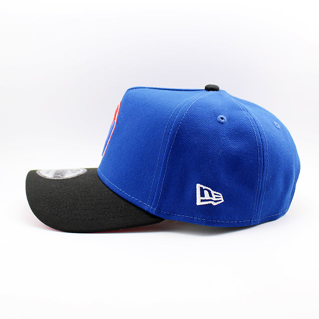 ニューエラ キャップ 9FORTY スナップバック アトランタ ブレーブス MLB 1972 ALL STAR GAME A-FRAME SNAPBACK CAP BLUE BLACK
