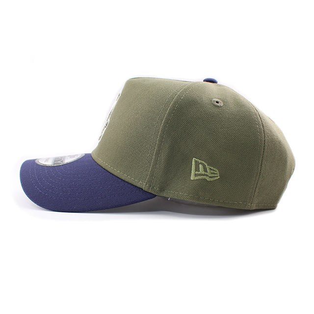 ニューエラ キャップ 9FORTY スナップバック シカゴ ホワイトソックス MLB 2005 WORLD SERIES GREY BOTTOM A-FRAME SNAPBACK CAP OLIVE