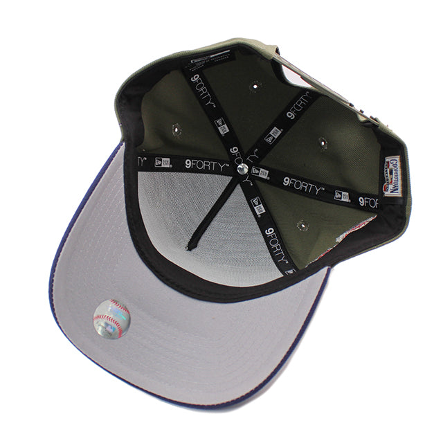 ニューエラ キャップ 9FORTY スナップバック シカゴ ホワイトソックス MLB 2005 WORLD SERIES GREY BOTTOM A-FRAME SNAPBACK CAP OLIVE